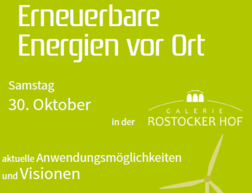 Informationstag „Erneuerbare Energien vor Ort“ (30.10.2021)