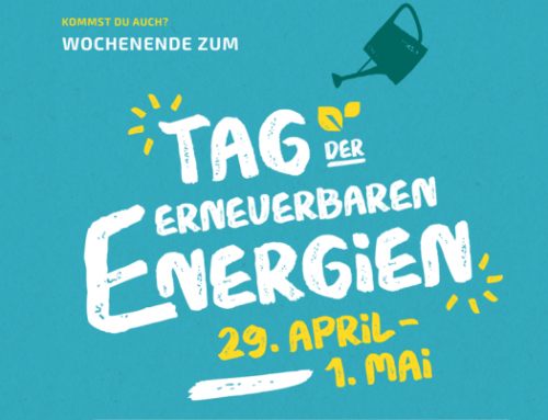 Aktionswochenende zum Tag der Erneuerbaren Energien (22.04.2022)
